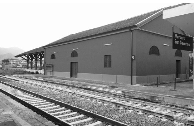 Scalo merci della stazione ferroviaria di Mercato S. Severino: segnalazione per la Lista Rossa