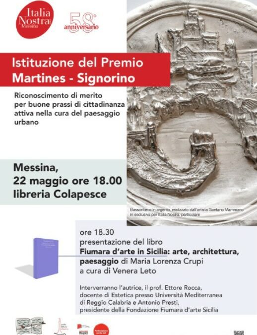 58° anniversario della sezione di Messina – Istituzione del premio “Martines-Signorino”