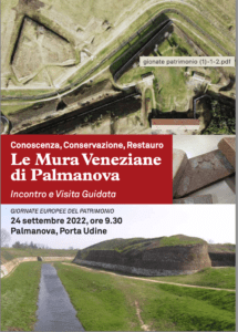 GEP2022: le Mura Veneziane di Palmanova – Conoscenza, Conservazione, Restauro