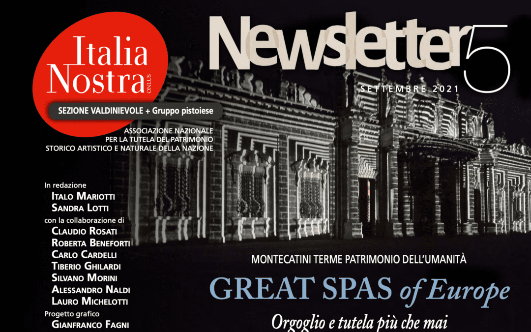 Italia Nostra Valdinievole: newsletter n. 5/2021