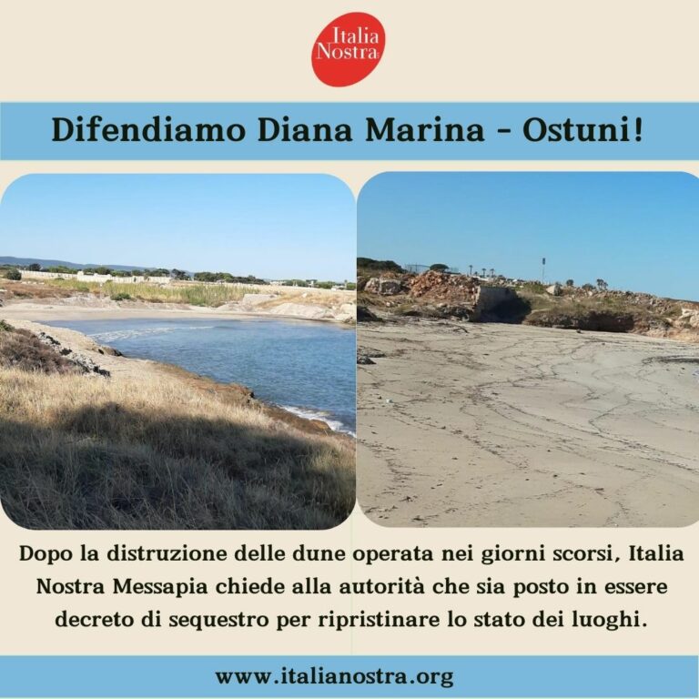 Tuteliamo il patrimonio paesaggistico di Cala Fetente (Diana Marina-Ostuni) 