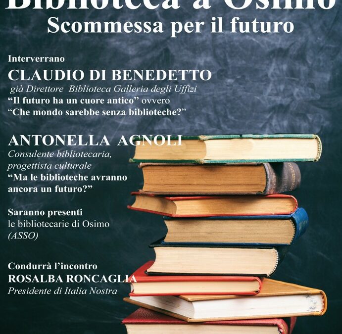 Osimo: “La biblioteca guarda al futuro”