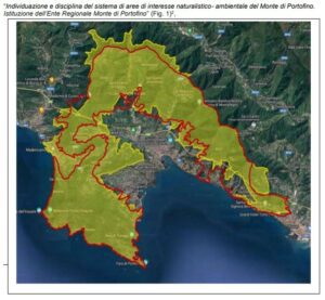 Italia Nostra in audizione per chiedere l’ampliamento dell’area del Parco Regionale di Portofino