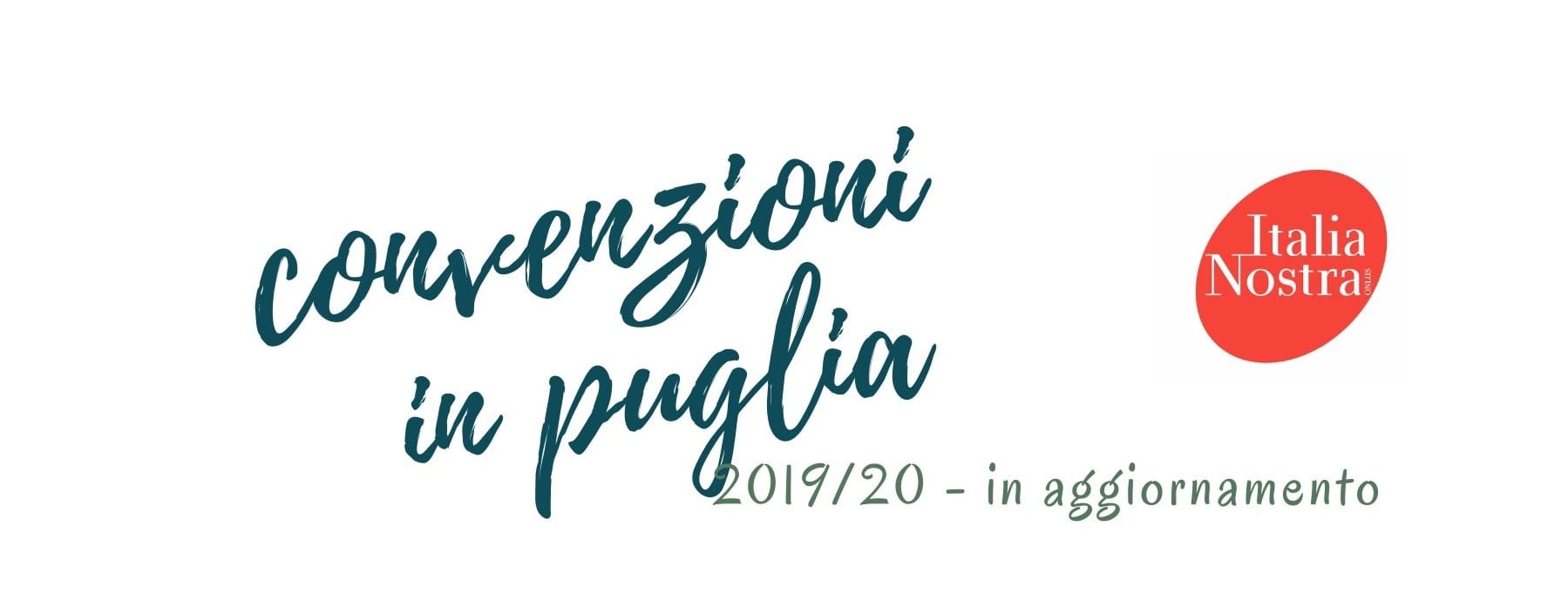 Convenzioni Italia Nostra sezione Puglia