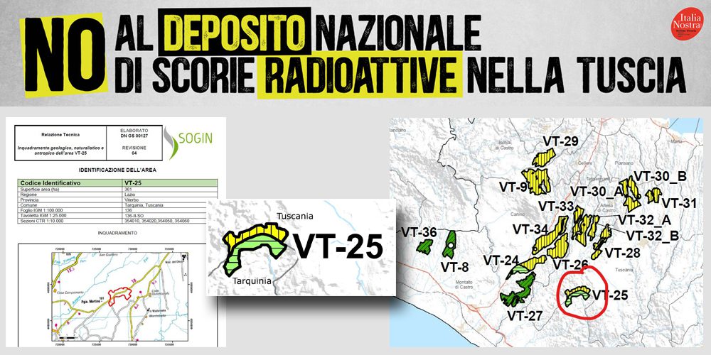 Rifiuti radioattivi: Inviate le ulteriori osservazioni nell’ambito della consultazione pubblica sul deposito nazionale e parco tecnologico.