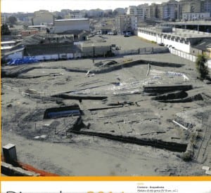 Ripresa dagli scavi IV-III sec. a C. area arch Acquabona a Crotone. Foto ©Domenico Marino – SBA Calabria – 2012